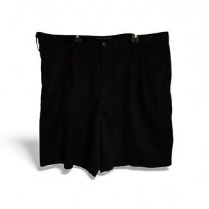 Croft & Barrow Men's Black Flat Front Shorts